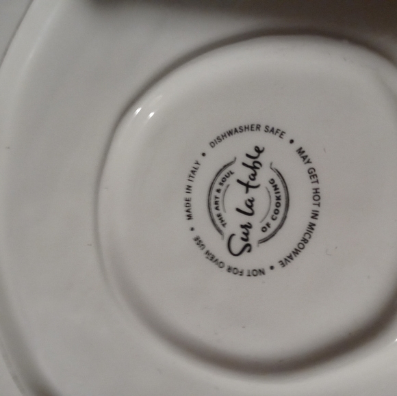 🌴💐SUR LA TABLE DESIGNER TRIVET💐🎋🇮🇹 ITALIAN VINTAGE ART PLATE. 🇮🇹 - Picture 2 of 8